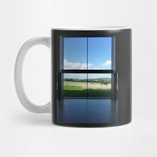 View From Longside Gallery, Yorkshire Sculpture Park Mug